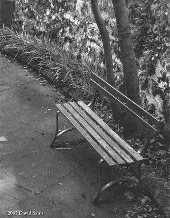 Bench and Pencil